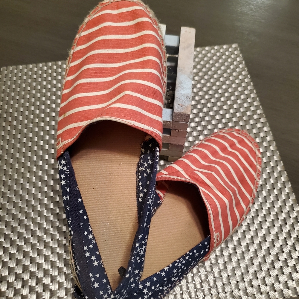 Red, White & Blue Shoes